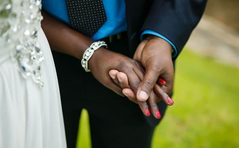 bride and groom