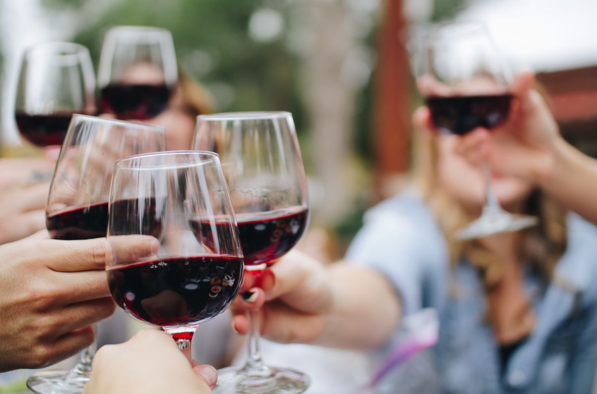 wine glasses