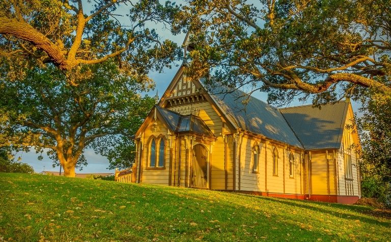 Rural Presbyterian church