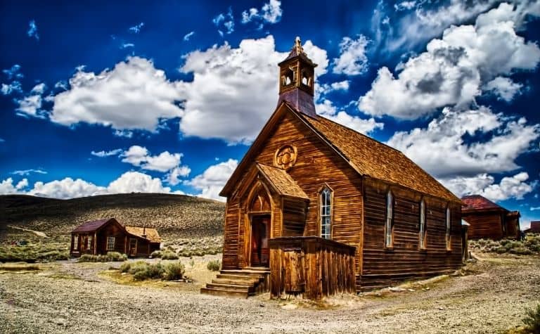 Rural Methodist church