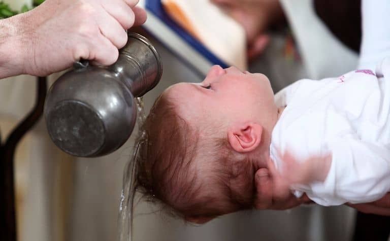 Methodist infant baptism
