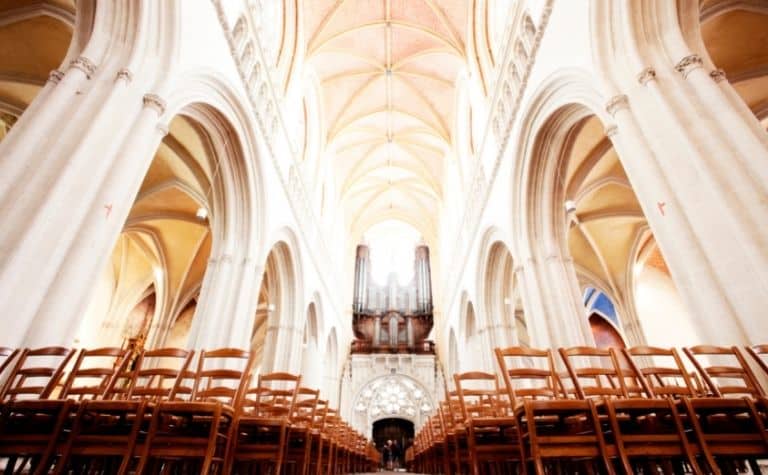 Catholic church sanctuary