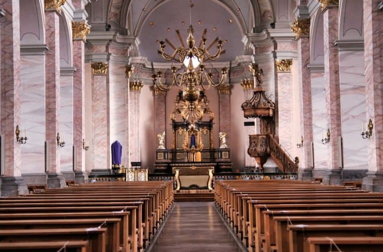 Catholic church sanctuary