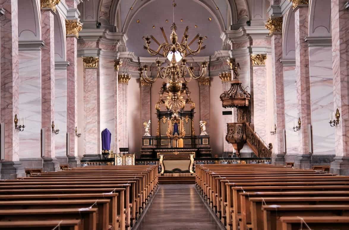 Catholic church sanctuary