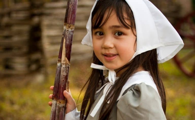 Protestant Puritan girl