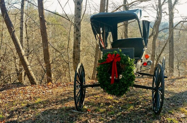Amish celebrate Christmas