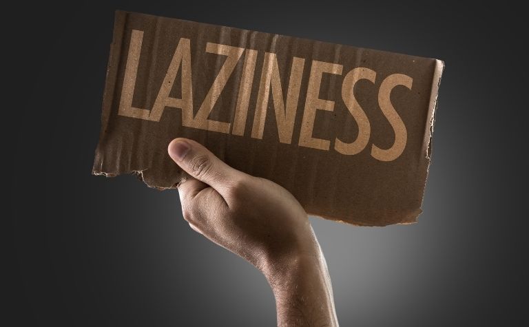 laziness in the Bible