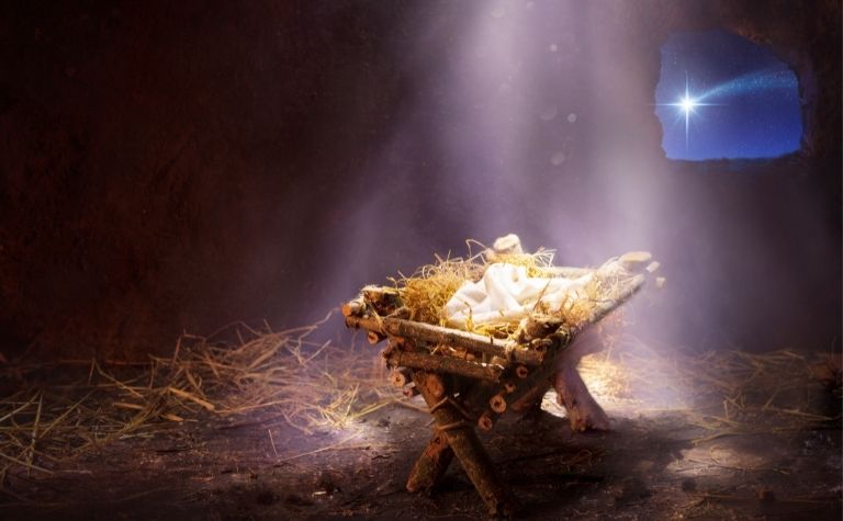 Christmas manger