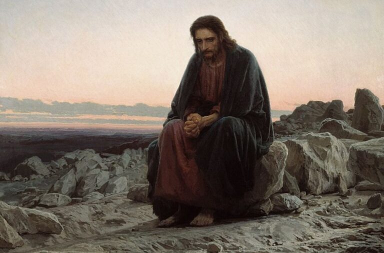 Jesus fasting