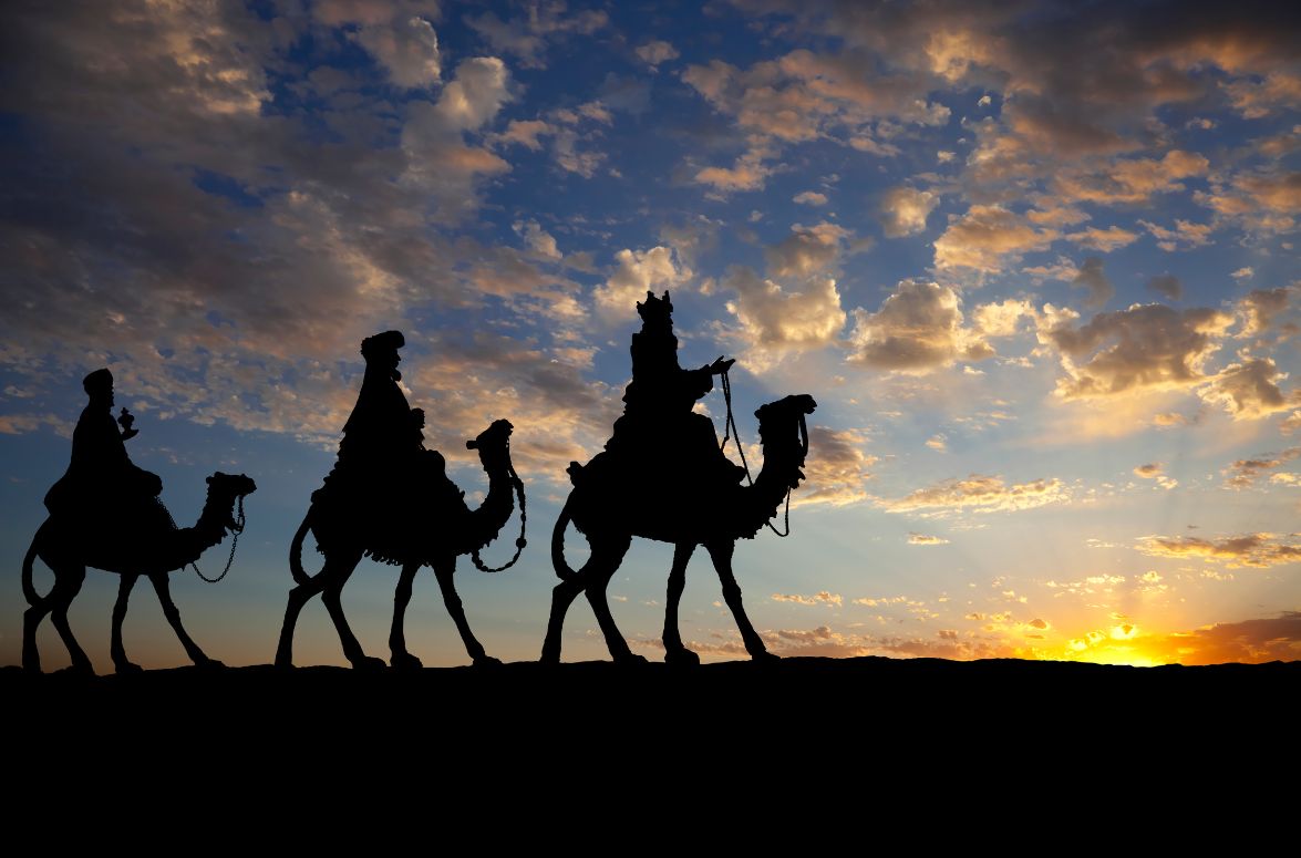how many wise men visited Jesus