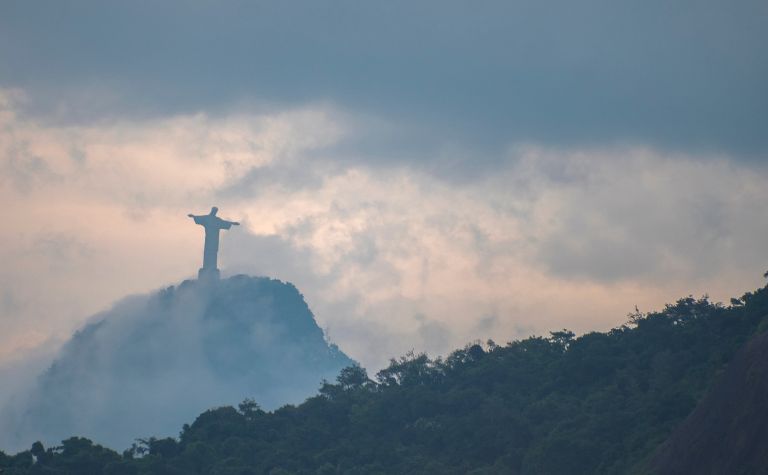 Christ statue in Brazil