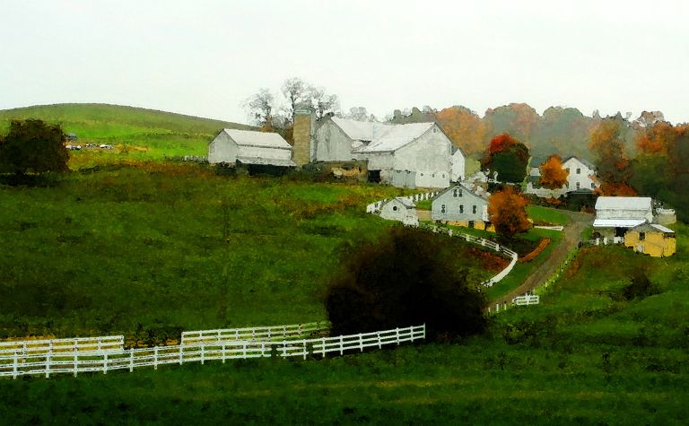 Amish house