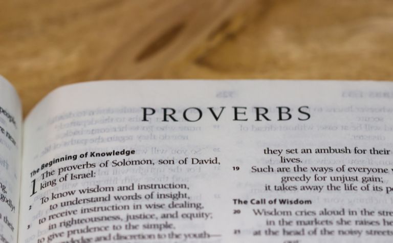 Proverbs in the Bible