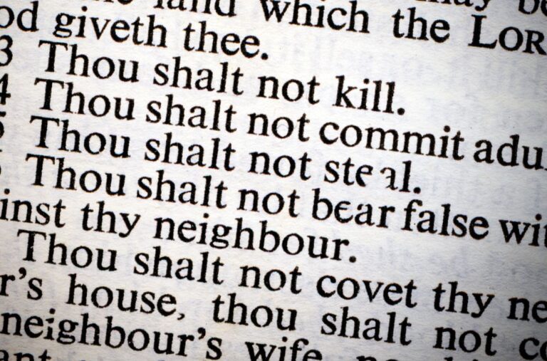 Covet 10 Commandments