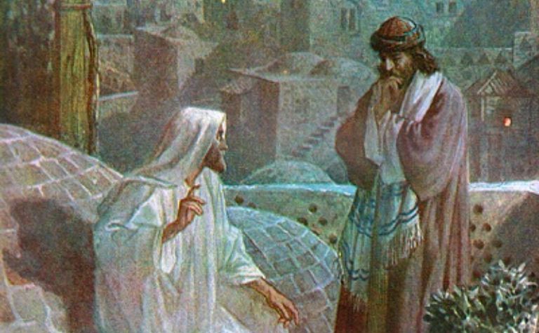 Jesus and Nicodemus