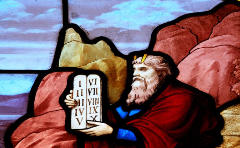 Moses 10 Commandments