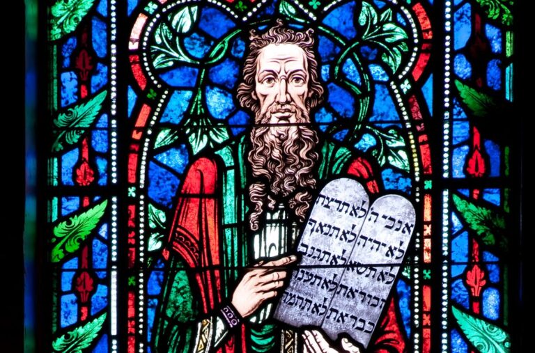 Moses 10 Commandments