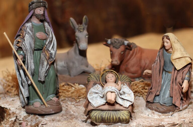 Christmas manger